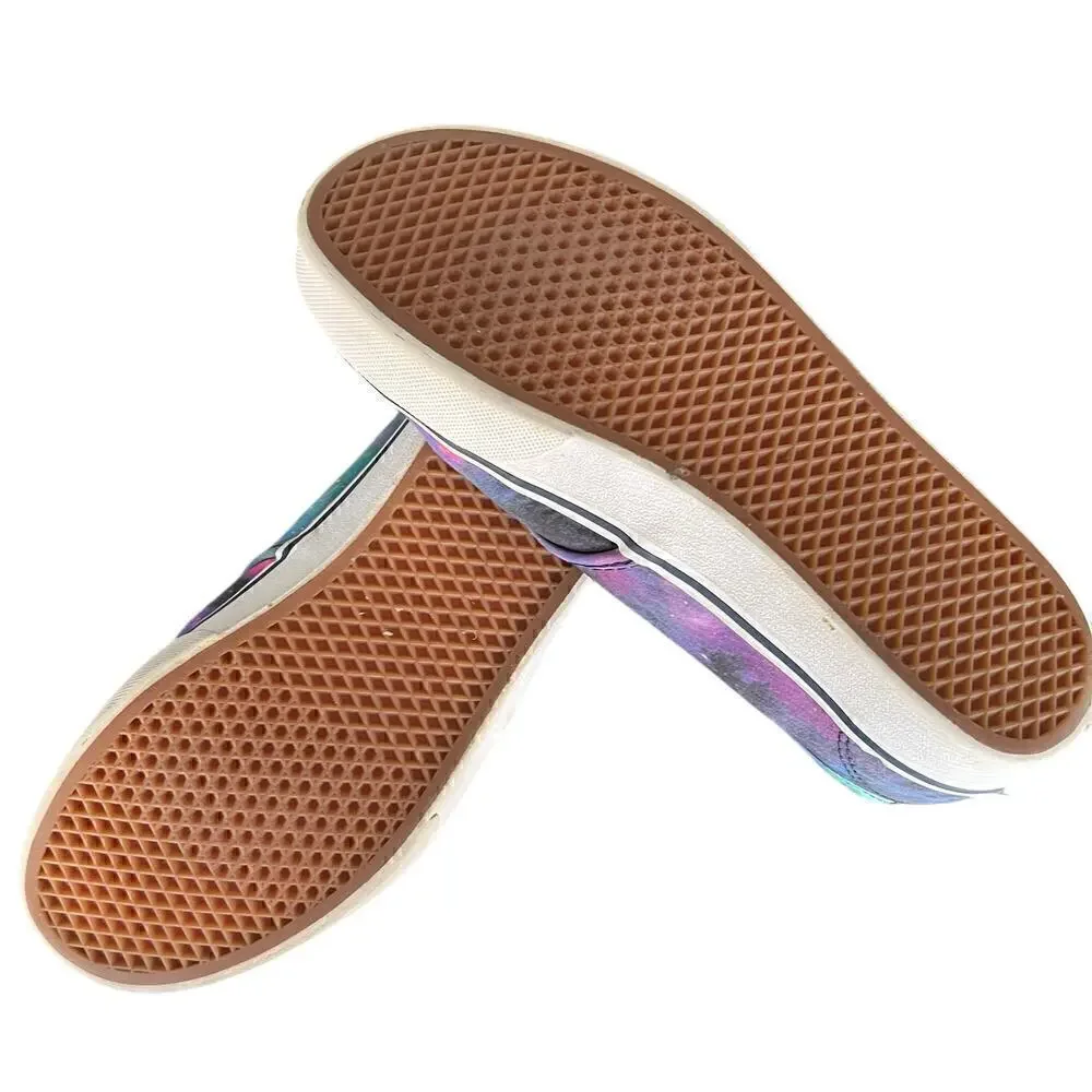 Vans Galaxy Off The Wall Size 5 Pink Purple Blue Green